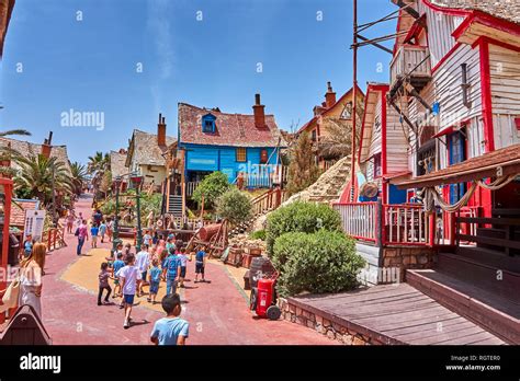 Scenic View From The Popeye Village Also Known As Sweethaven Village