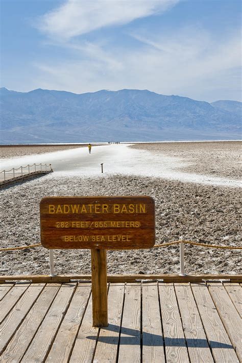 Badwater Basin Death Valley Photograph by Tom Dowd - Fine Art America