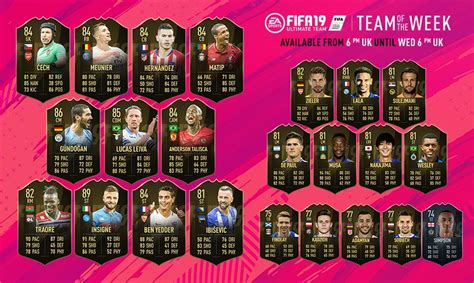 Fifa 19 Totw N ° 2 Of The Ultimate Team Mode Announced