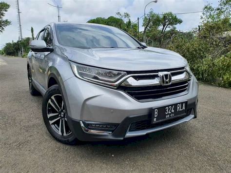 CRV 1 5 Turbo Prestige 2019 Silver KM 10ribu 100 Full Original