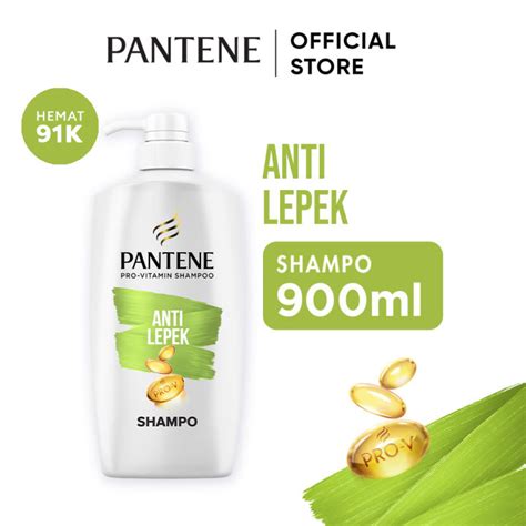 Pantene Shampoo Anti Lepek 900 Ml Lazada Indonesia