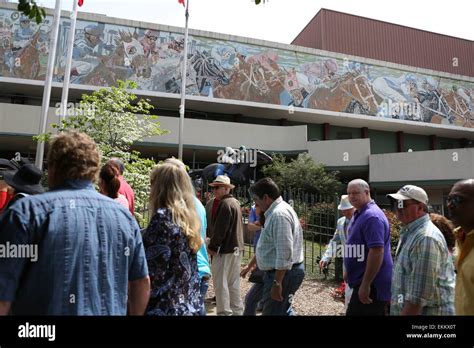 Hot Springs Arkansas Usa Th Apr Arkansas Derby Day Scenery At Oaklawn Park In Hot