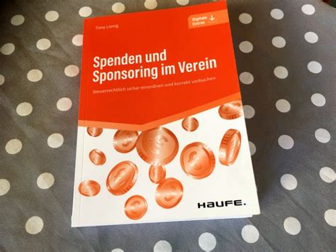 Spenden Und Sponsoring Im Verein Mein Geld Blog