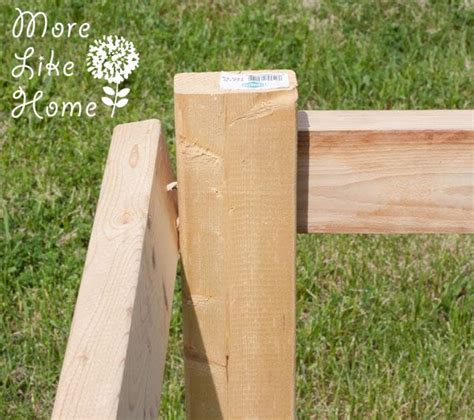 More Like Home 2x4 Garden Fence