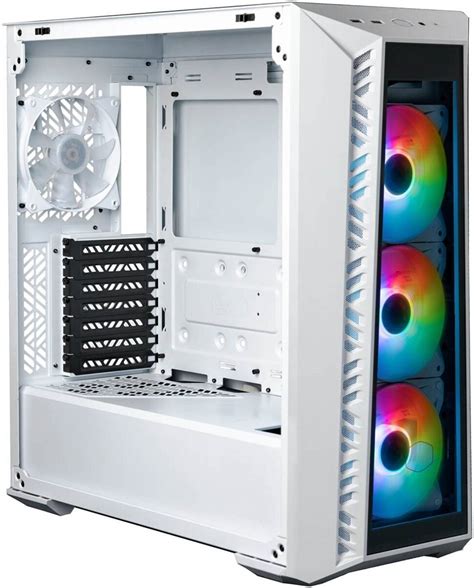 Cooler Master Masterbox Argb Atx Pc Case X Masterfan Lite