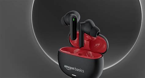 Amazon Basics True Wireless In Ear Earbuds With Mic Low Latency Gaming