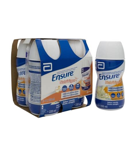 Comprar Ensure Nutrivigor Botellas Ml Sabor Vainilla A Precio De