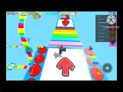 Roblox Fall 99999 Rainbow Spiral Parkour Obby YouTube