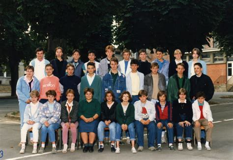 Photo de classe 3ème de 1987 Collège George Sand Copains d avant