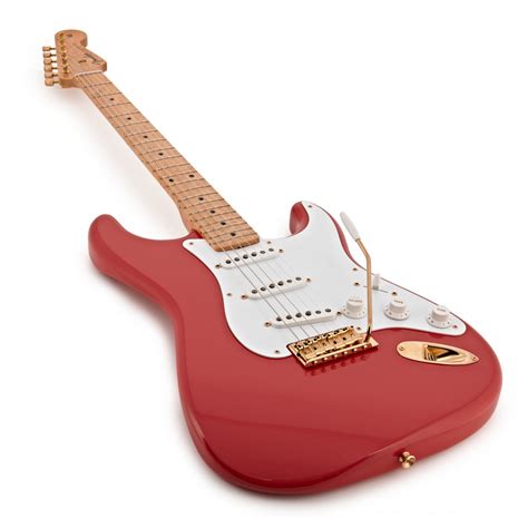 DISC Fender Custom Shop NOS 56 Stratocaster Fiesta Red Gear4music