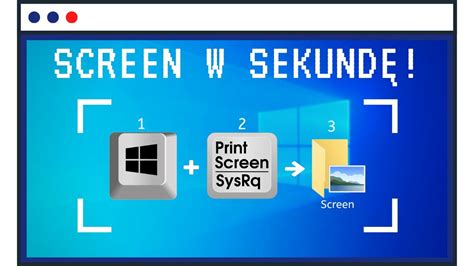 Jak zrobić screena zrzut ekranu na komputerze laptopie YouTube