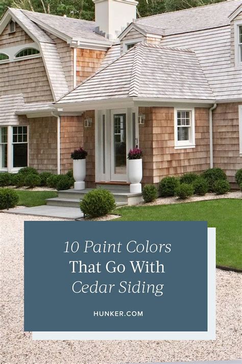 10 Paint Colors That Go With Cedar Siding | Hunker