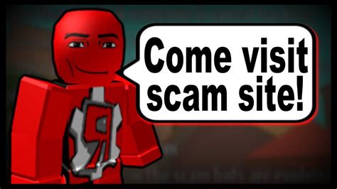 Roblox Scam Avatar