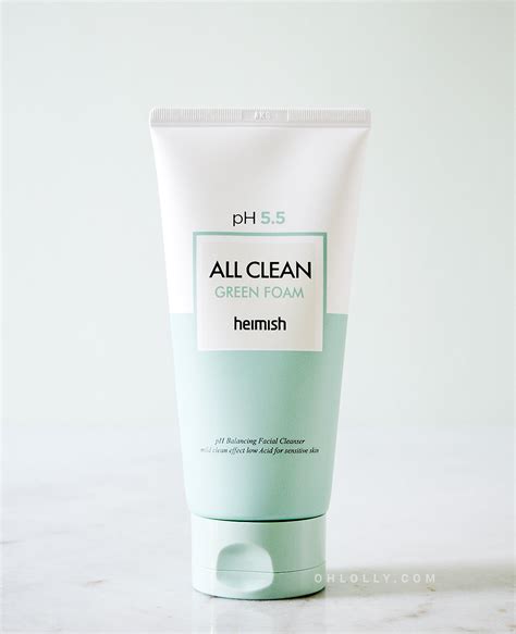 Heimish All Clean Green Foam pH 5.5 – OHLOLLY