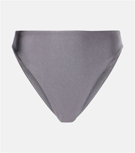 Jade Swim Incline Bikini Bottoms In Grau ModeSens