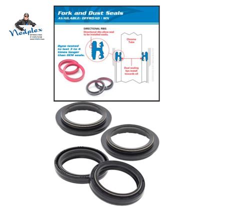 All Balls Fork Oil Seal Dust Kit Nedplex