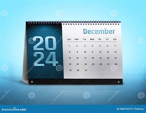 December 2024 Template, Calendar 2024 Design Vector, Planner Layout