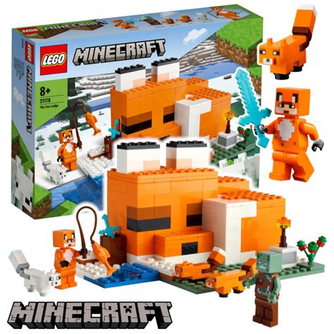 Lego Minecraft Siedlisko Lis W Adkpapierniczy Pl