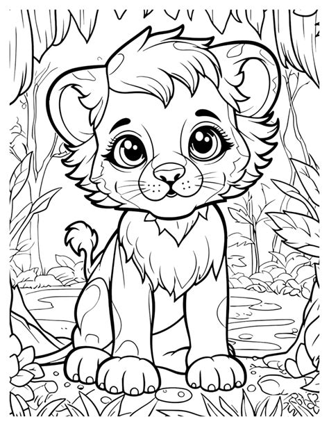 Explore Adorable Baby Animal Coloring Pages