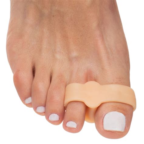 Zentoes Toe Separators With 2 Loops Pack Of 4 Soft Gel Bunion