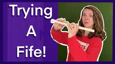 Recorder player tries a Yamaha YRF-21 Fife! - YouTube