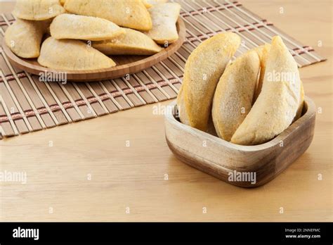 Colombian Empanada Frozen Raw Product Ready For Frying Stock Photo Alamy