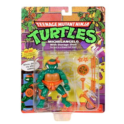 Teenage Mutant Ninja Turtles Michelangelo With Storage Shell