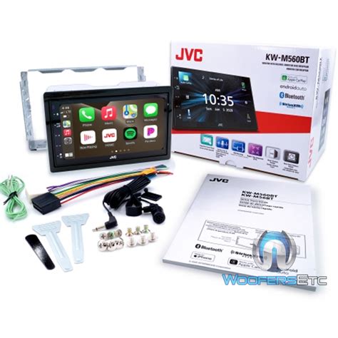 JVC KW M560BT 6 75 Digital Multimedia Receiver Touchscreen Bluetooth