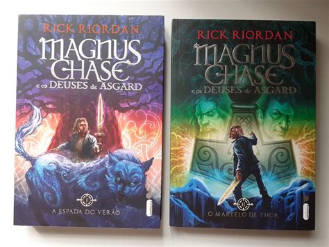 Livros Magnus Chase E Os Deuses De Asgard Volumes E A Espada