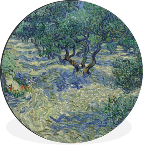 Wall Circle Wall Circle L Oliveraie Peinture De Vincent Van Gogh