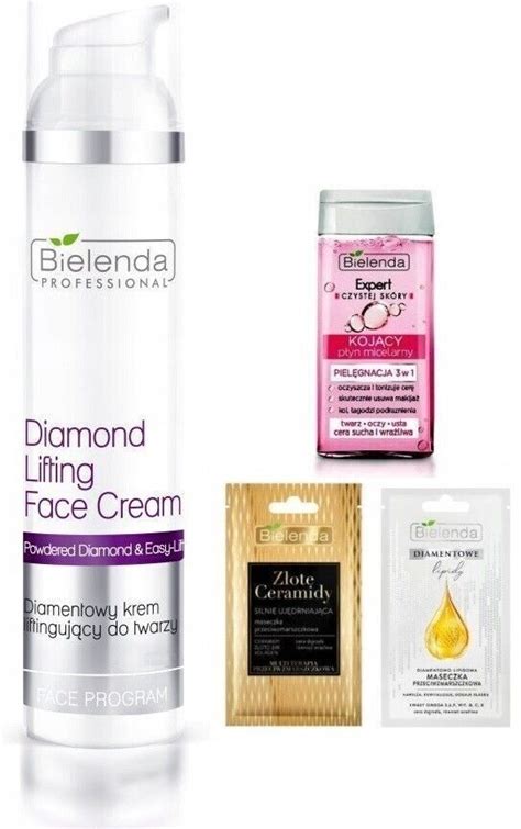 Bielenda Professional Diamond Lifting Face Cream Rejuvenates And