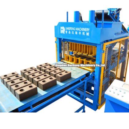 Df Automatic Clay Soil Interlocking Brick Making Machine Press