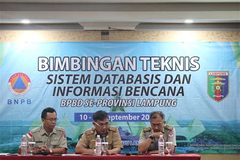 Pusdatinmas BNPB Perkuat Sistem Databasis Dan Informasi Bencana BPBD Se