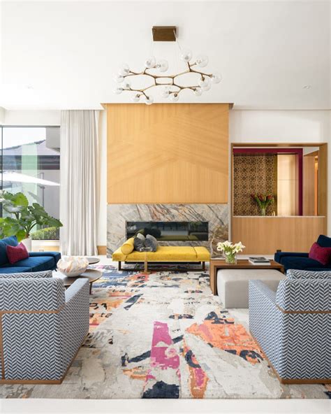 30 Beautiful And Vibrant Living Room Carpet Ideas You Should Try