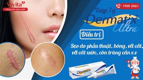 Kem Trị Sẹo Dermatix Ultra Tuýp 7g Nhà Thuốc Vivita