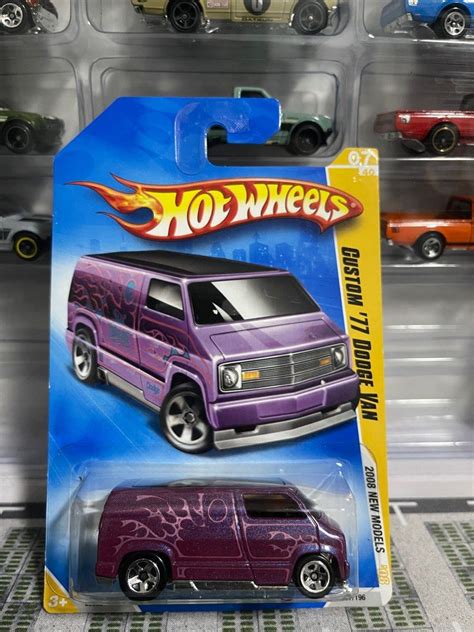 Hot Wheels Custom ‘77 Dodge Van Purple Hobbies And Toys Toys And Games On