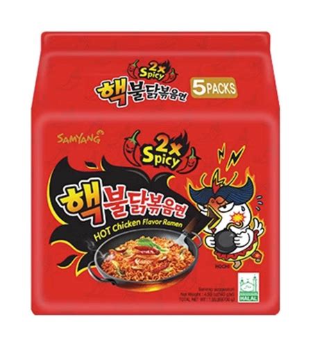 Samyang Buldak Spicy Ramen Hot Chicken Ramen Korean Stir Fried