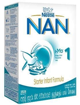 Nestle Nan 1 HMO Starter Infant Formula Baby Milk Powder 350g Quickee