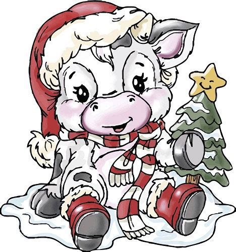 christmas cow clipart 10 free Cliparts | Download images on Clipground 2024