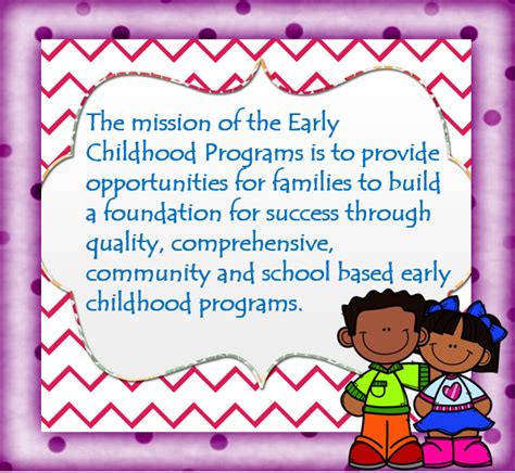 Early Childhood Program Early Childhood Program