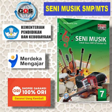 Jual Buku Siswa Seni Musik Kelas 7 Smp Kurikulum Merdeka Pt Global