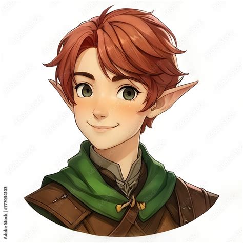 Medieval Npc Portraits 2d Anime Style Icons For Rpg Ilustración De