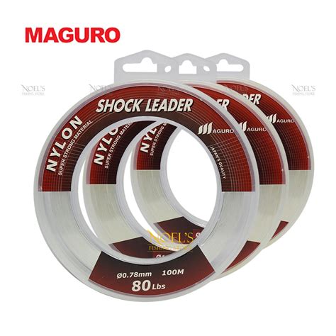 Jual Senar Maguro Nylon Shock Leader M S D Lbs Noels