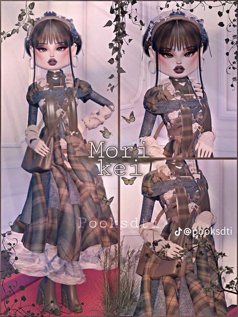 Dti Outfits Ideas Theme Mori Kei