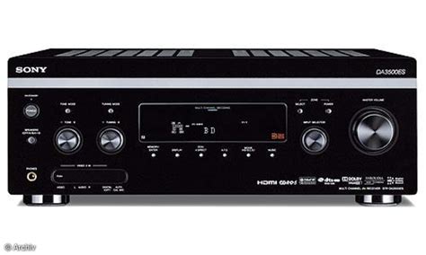 AV-Receiver Sony STR DA 3500 - connect