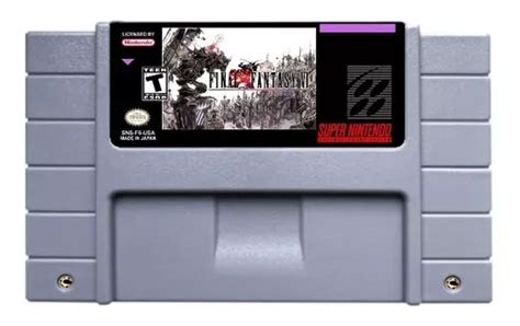 Cartucho Fita Final Fantasy Vi Para Super Nintendo Snes Desconto no Preço