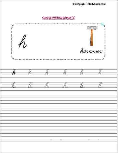 Cursive Writing Worksheets For Ukg Free Printable Worksheet