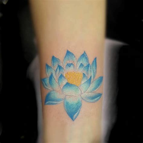 101 Best Blue Lotus Tattoo Designs You Need To See!