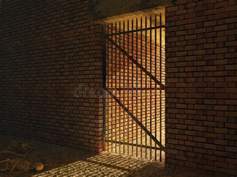 Medieval prison cell stock illustration. Illustration of faith - 12507334