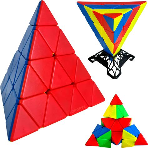 Oryginalna Kostka Piramida Pyraminx X Sengso Tr Jk Tna Podstawka